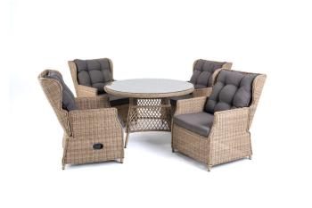 Обеденная группа из искусственного ротанга 4sis Лацио