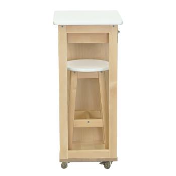 Тумба с табуретом Мебелик