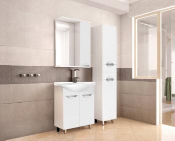 Тумба с раковиной Style Line Жасмин 55 + Умывальник Уют 55