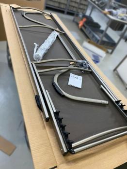 Шезлонг-лежак металлический ReeHouse Ankara