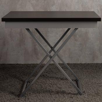 Стол-трансформер Левмар Apollo D23/S59 венге/серебро