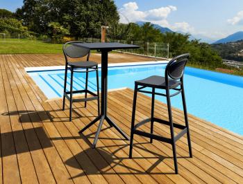 Стул пластиковый барный Siesta Contract Marcel Bar 75