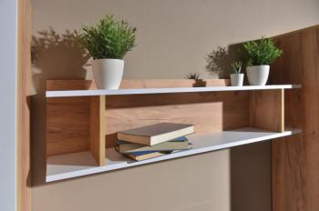 Гостиная Mobi Альба Комплектация № 5 Тумба под ТВ + Шкаф-пенал