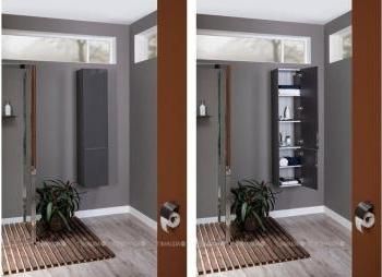 Шкаф-пенал для ванной AQUANET Алвита 35