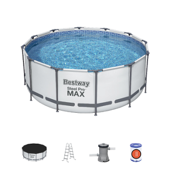 Каркасный бассейн Bestway Steel Pro Max 56420 BW