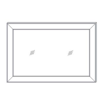 Зеркало навесное Кураж Сиена