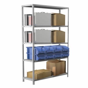 Стеллаж металлический BRABIX MS KD-195/60-5