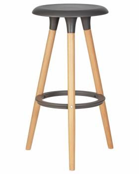 ножки светлый бук, цвет темно-серый (GR-04)