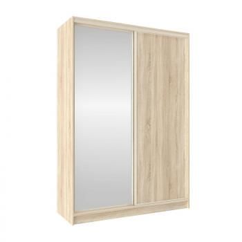 Шкаф-купе Глазов-мебель 1600 Домашний Зеркало/лдсп + шлегель