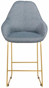 Кресло барное R-home Kent Линк Золото