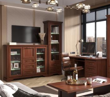 Тумба БРВ Мебель STYLIUS B169-KOM2W1B3S