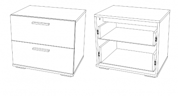 Тумба для обуви Сильва