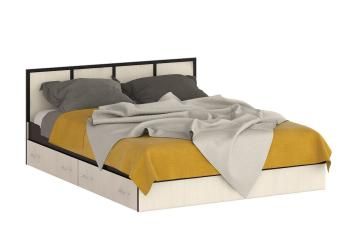 Кровать с ящиками СВК Сакура 1600