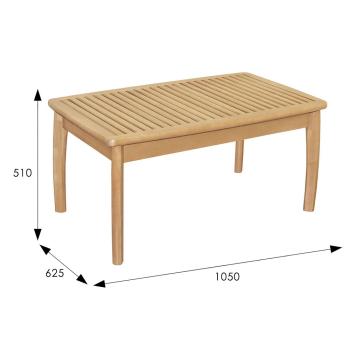 Стол журнальный Мебелик Массив решетка