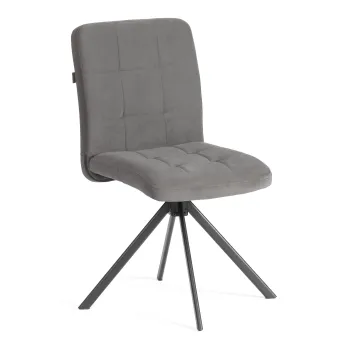 поворотный механизм велюр, серый, 29