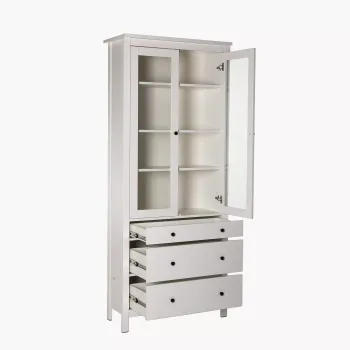 Шкаф с витриной Гуд Лакк Сага 90