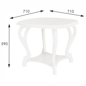 Стол журнальный Мебелик Кофейный П