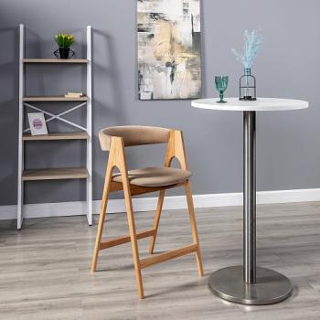 Кресло полубарное R-home Kaede Натуральный бук