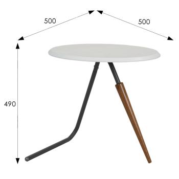 Стол журнальный Мебелик Дуэт 7Н