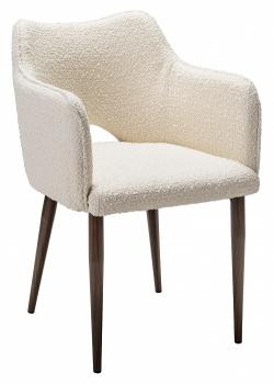 Бежевый (Buckle white)/Темный орех