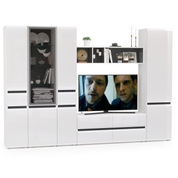 Гостиная Mobi Сидней Комплектация № 29 13.63 + 15.57 + 13.200 + 13.201 + 13.202 2шт