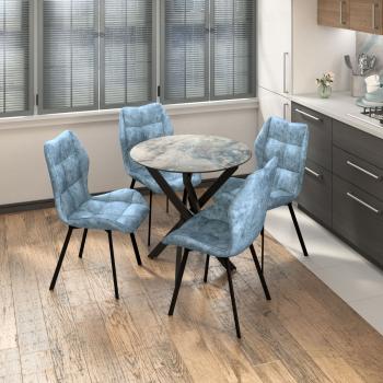 СМ-7/Черный/велюр Лагуна