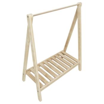 Стойка для одежды Мебелик низкая