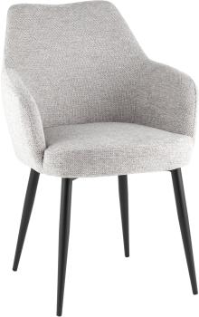 Рогожка светло-серый