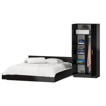 Кровать с ящиками СВК 1800 + Шкаф 2-х створчатый Стандарт