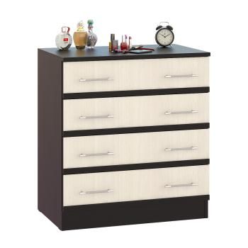 Спальня СВК Сакура № 1 Комод + Зеркало + Кровать 1600 + Тумба + Шкаф-купе 1500