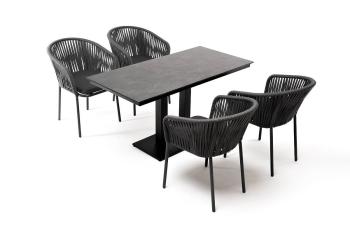 Обеденная группа на 4 персоны 4sis Каффе Дабл