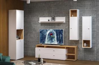 Гостиная Mobi Бэль № 04 10.63 2шт + 10.107 + 10.92 + 10.04