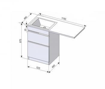 Тумба подвесная Style Line