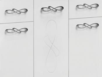 Тумба с раковиной Style Line Венеция 90 (2 ящ.) + Умывальник Эльбрус 90