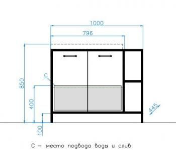 Тумба Style Line