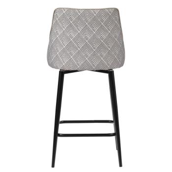 Стул полубарный BRADEXHOME Dave с поворотным механизмом