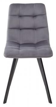 Стул M-City Chilli Square велюр, черный каркас
