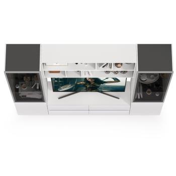 Гостиная Mobi Сидней Комплектация № 38 13.63 + 15.57 2шт + 13.201 2шт