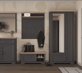 Шкаф БРВ Мебель JASMIN SZF1L1D1S