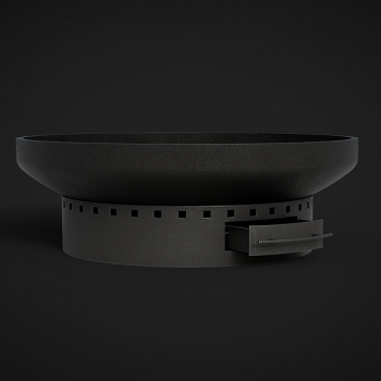 Костровая чаша CONCRETIKA PREMIUM D80 с зольником