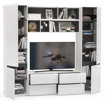 Гостиная Mobi Сидней Комплектация № 37 13.63 + 15.57 2шт + 13.200 2шт