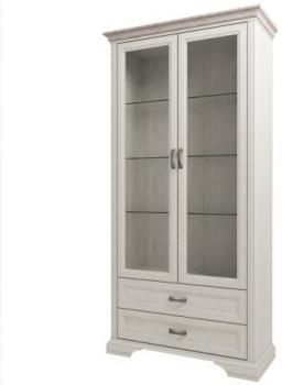 Шкаф с витриной Анрэкс 2V2S MONAKO