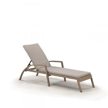 Шезлонг-лежак плетеный Афина A30B2-W56