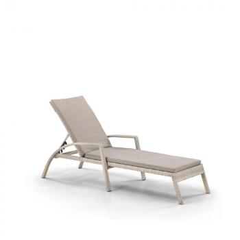 Шезлонг-лежак плетеный Афина A30C2-W85