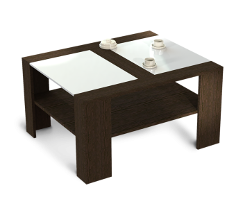 Столик журнальный 190 венге/белый матовый (Р)
