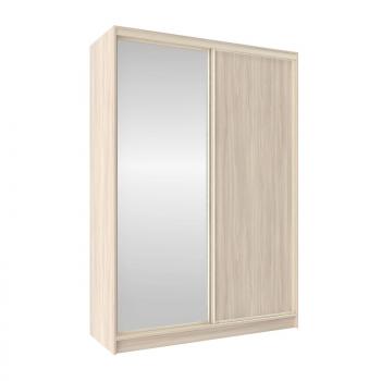 Шкаф-купе Глазов-мебель 1600 Домашний Зеркало/лдсп + шлегель