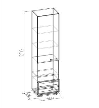 Шкаф МЦН Глазов-мебель Nature 1