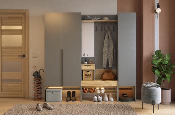 Графит/дуб крафт золотой