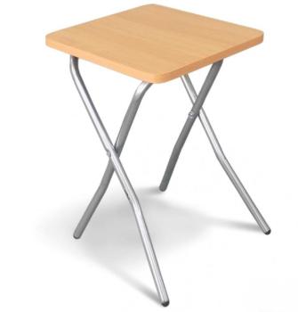 Табурет складной SHT-S6 Хром/бук (Р)