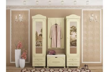 Шкаф-пенал Компасс (Compass) АС-1 плюс с зеркалом